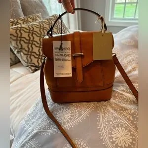 Divina Firenze | Bags | Nwt Leather Backpack Tote Bag By  display picture 1